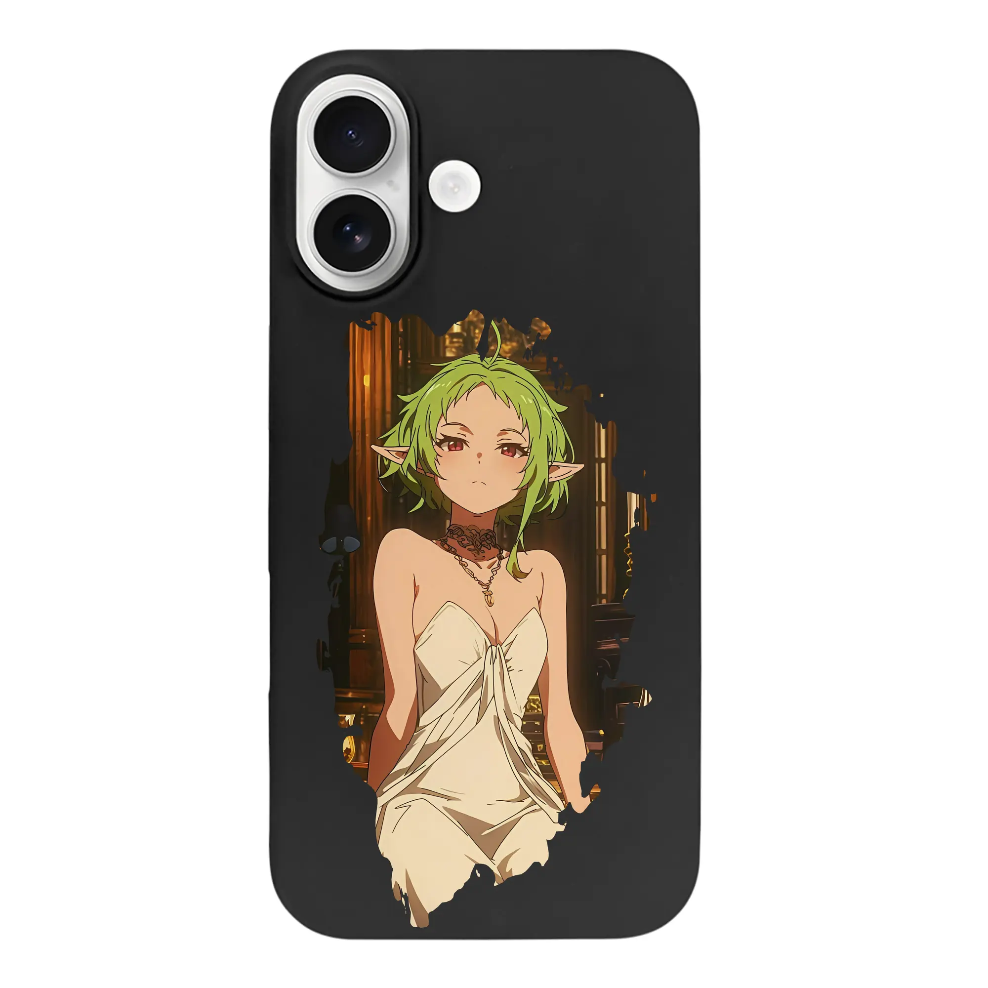 無職転生 グッズ,シルフィエット - iPhone 17 シリーズ シリコンケース 薄型 耐衝撃 指紋防止 ソフトタッチカバー 精密フィット 傷防止 保護ケース iPhone 17/17 Air/17 Pro/17 Pro Max 対応